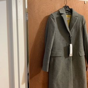 Gray Wool Coat size 2
